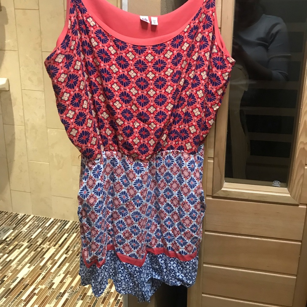 Summer colorful romper